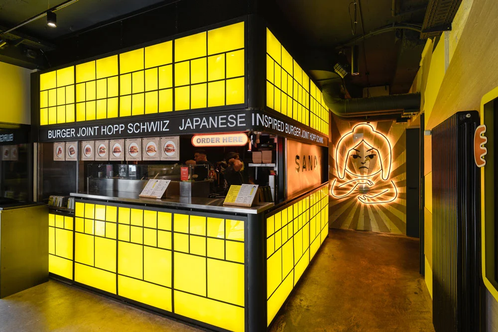 Sando Japanese inspired burger joint